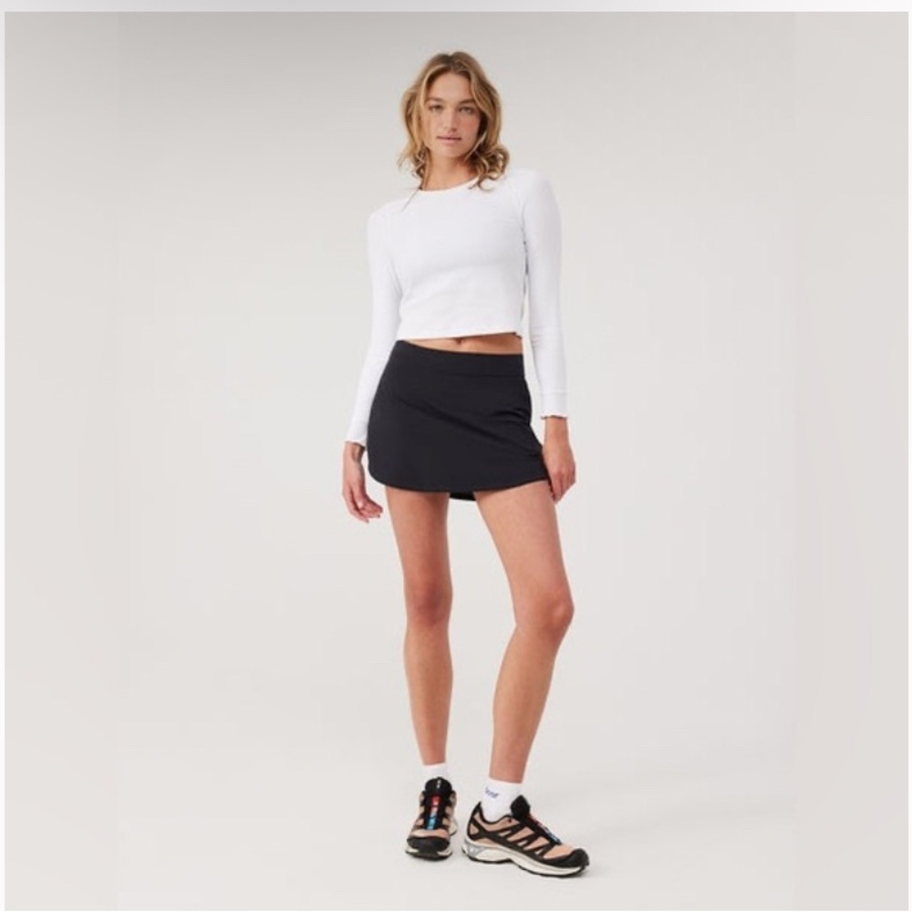 outdoor voices black The Exercise 3" Skort